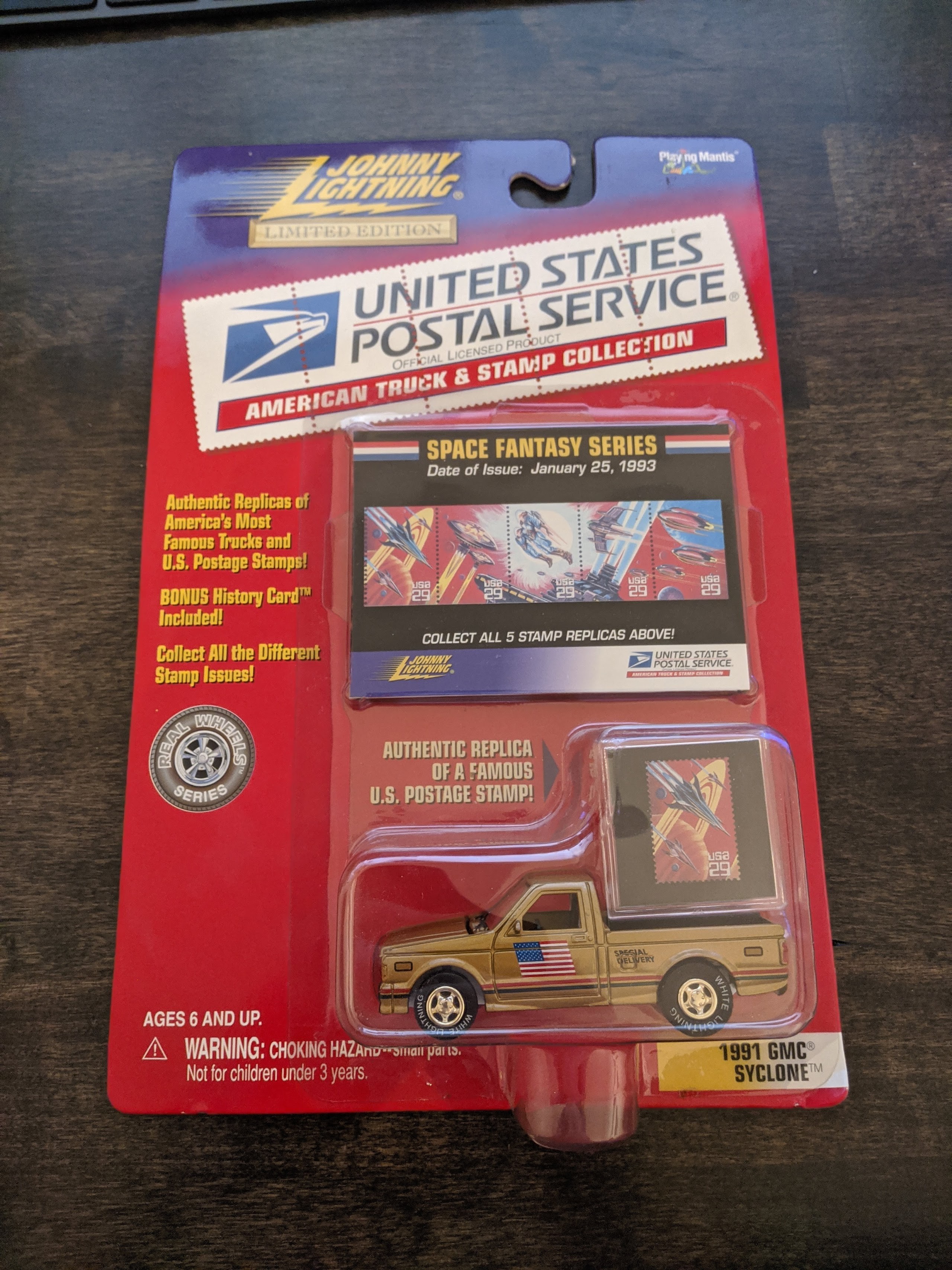 1991 GMC Syclone Pickup 1999 Johnny Lightning USPS Stamp Series 1 64 for sale online