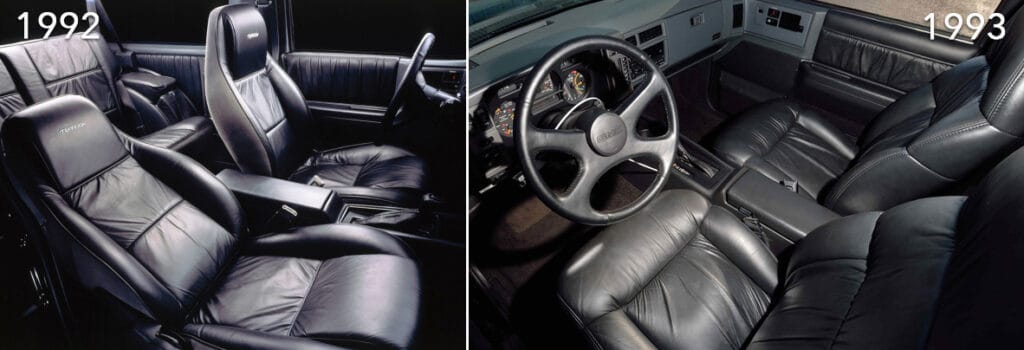 GMC Typhoon Interiors